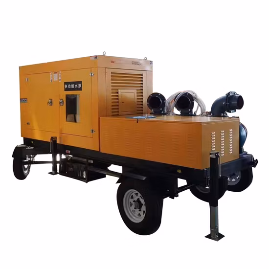 Farmland Fishpond Aquaculture 6inch 150mm Water Outlet Diesel Irrigation Pump (TP60DP)